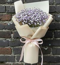 Букет цветов из:  Гипсофила в Южно-Курильске