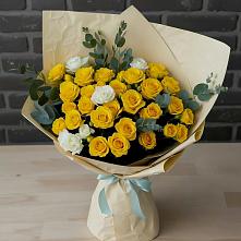 Букет цветов из:  Розы в Южно-Курильске