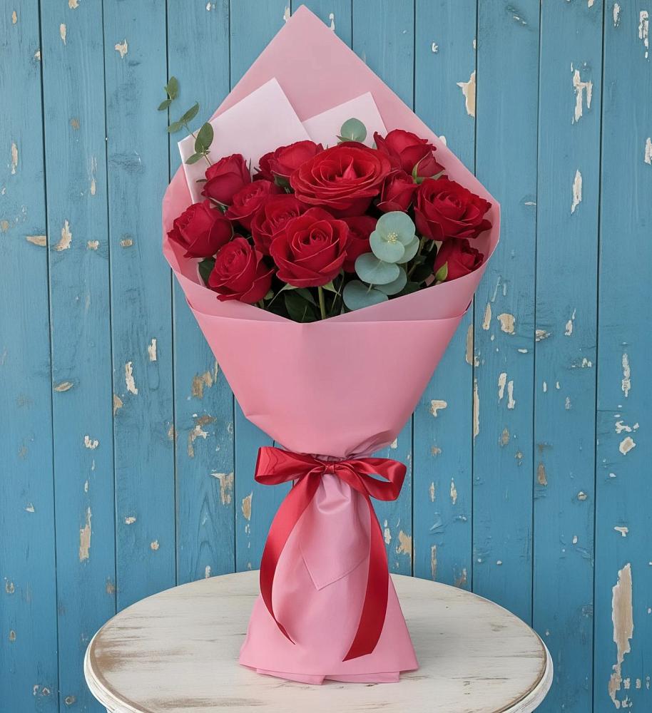 Букет цветов из: Розы в Южно-Курильске