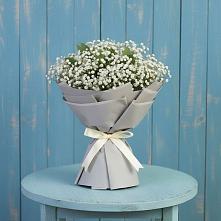 Букет цветов из:  Гипсофила #REPLACE_PRED# Южно-Курильске