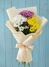 Букет цветов из:  Хризантемы #REPLACE_PRED# Южно-Курильске