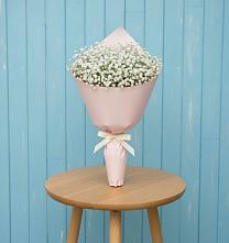 Букет цветов из:  Гипсофила в Южно-Курильске