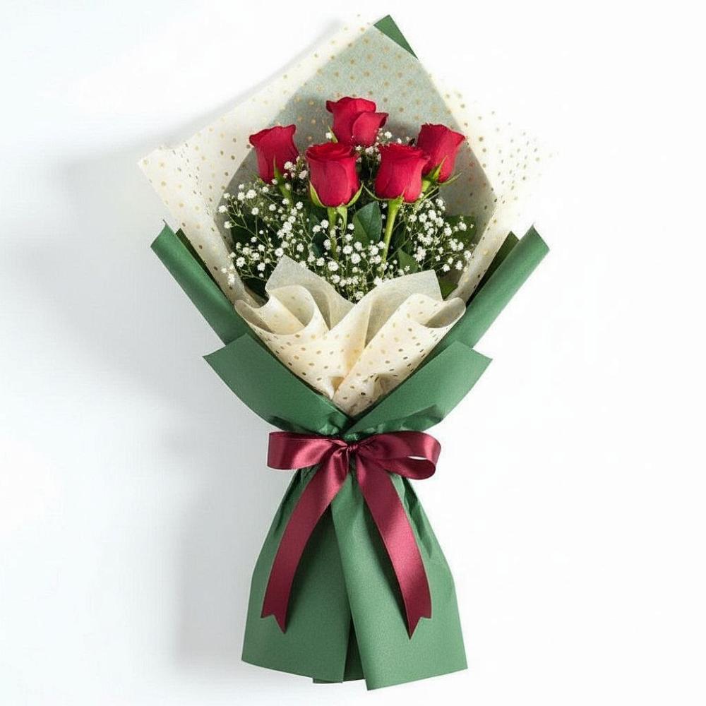 Букет цветов из: Розы в Южно-Курильске