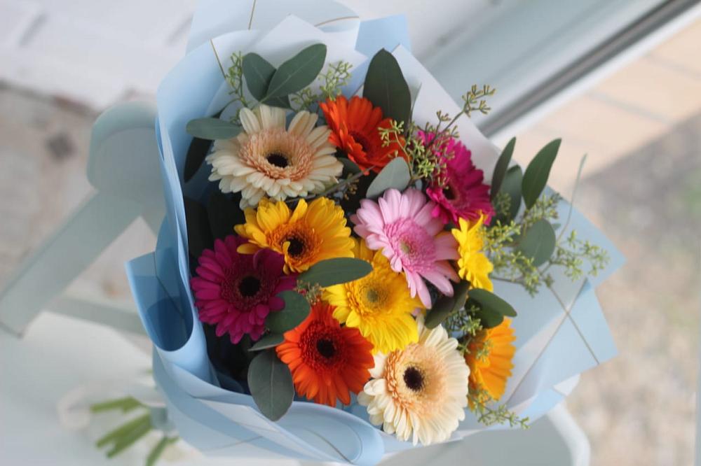 Букет цветов из: Герберы в Южно-Курильске