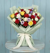Букет цветов из:  Розы в Южно-Курильске