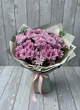Букет цветов из:  Хризантемы в Южно-Курильске