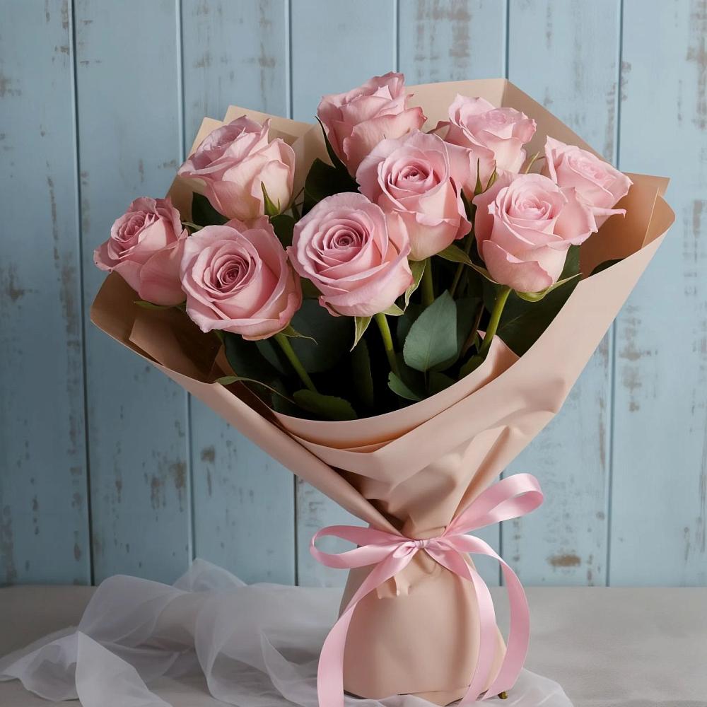 Букет цветов из: Розы в Южно-Курильске