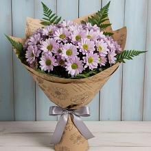 Букет цветов из:  Хризантемы #REPLACE_PRED# Южно-Курильске