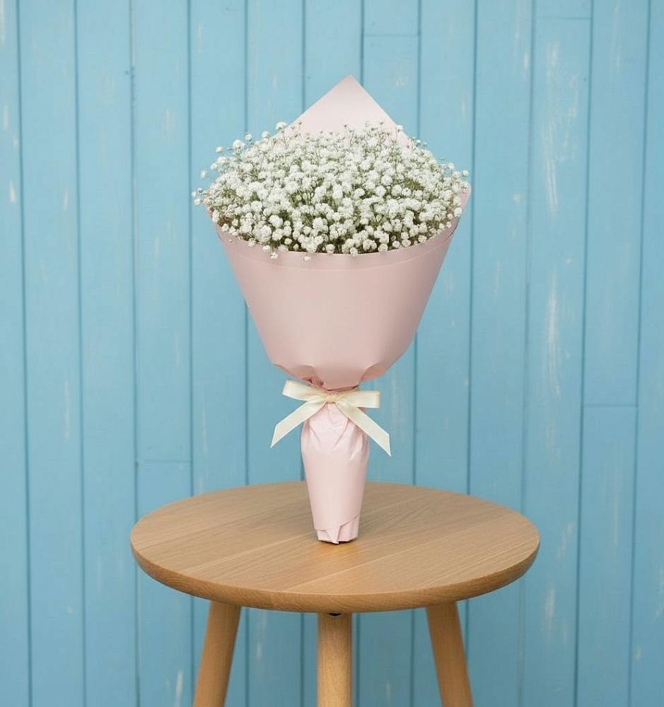 Букет цветов из: Гипсофила в Южно-Курильске