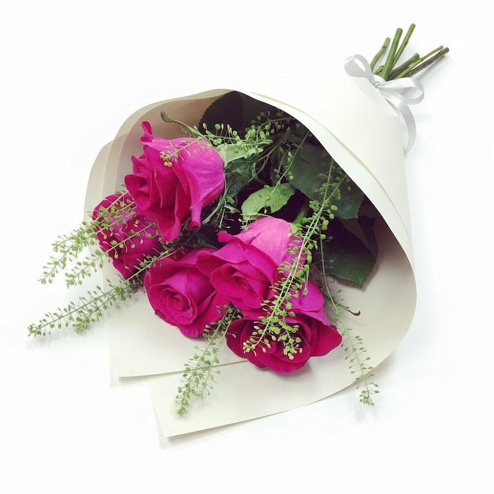 Букет цветов из: Розы в Южно-Курильске