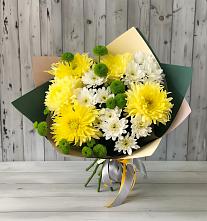 Букет цветов из:  Хризантемы #REPLACE_PRED# Южно-Курильске