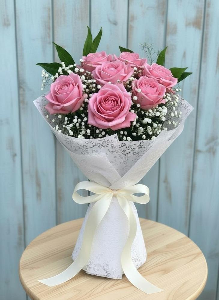 Букет цветов из: Розы в Южно-Курильске