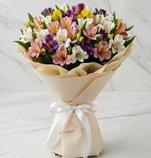 Букет цветов из:  Альстромерии #REPLACE_PRED# Южно-Курильске