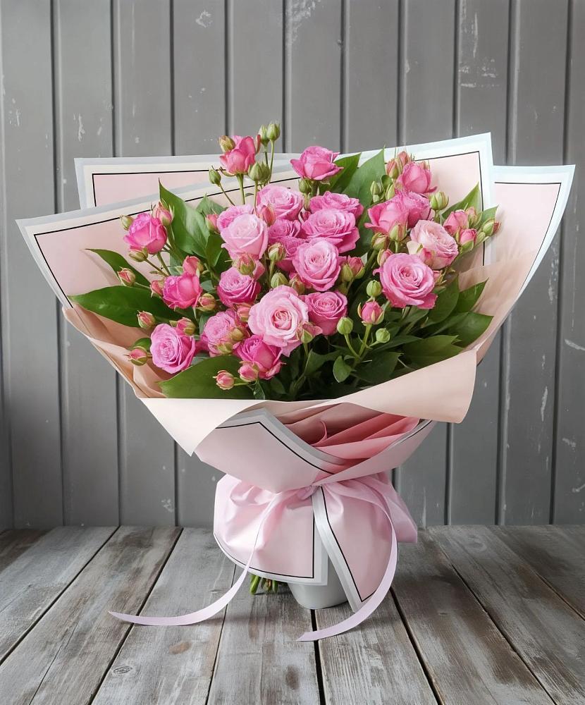 Букет Розовый кустик в Южно-Курильске