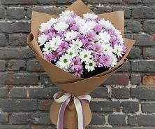 Букет цветов из:  Хризантемы в Южно-Курильске