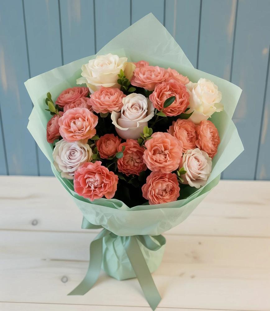 Букет цветов из: Розы в Южно-Курильске